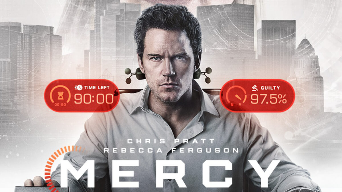 90 Minutes to Live or Die: Chris Pratt Battles an A.I. Judge in “Mercy” – Watch the Trailer Now!