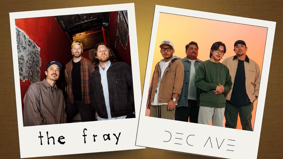 The Fray and December Avenue Take The Stage This December 12 at The Smart Araneta Coliseum!
