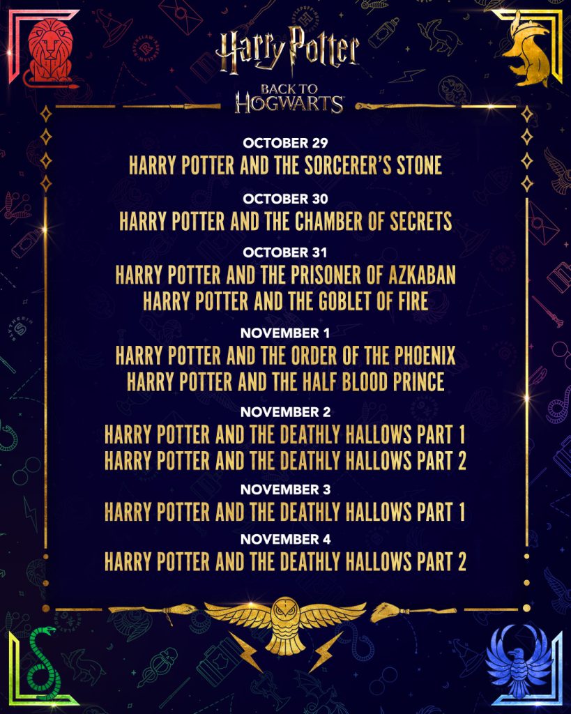 NEW MOVIES THIS WEEK: G-Dragon In Cinema: Ubermensch, No Other Choice, Shelby Oaks, Halloween Specials, and More! 1 Harry Potter Back to Hogwarts