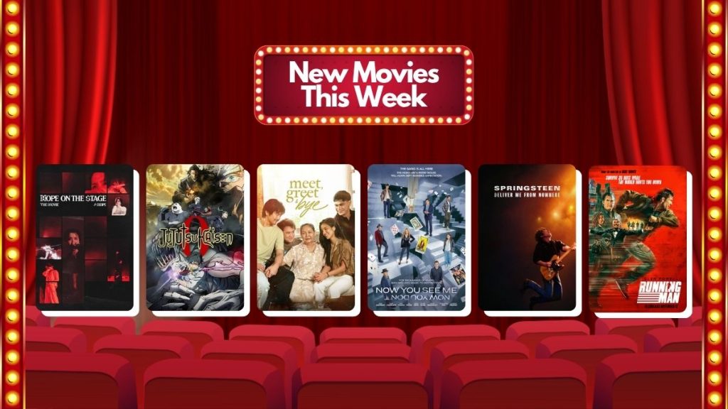 New Movies November 12, 2025 The Running Man, Now You See Me: Now You Don't, Meet Greet & Bye