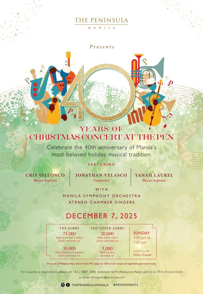 2025 Christmas Concert at The Pen Poster