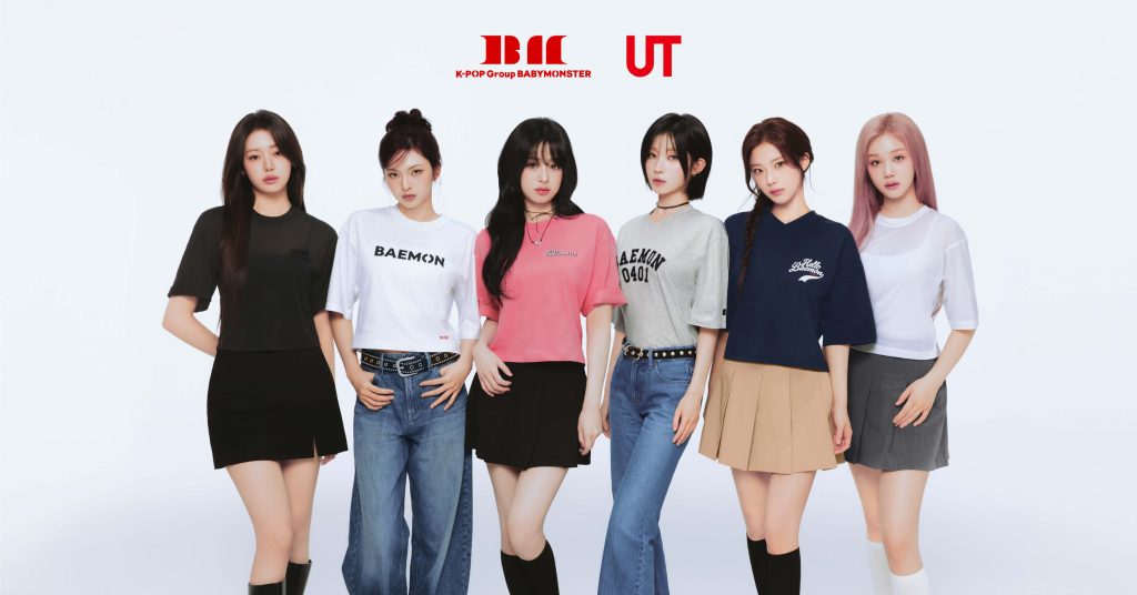 First Collaboration with Global K-POP Girl Group BABYMONSTER 2 Photo UNIQLO teams up with K pops all rounder BABYMONSTER for a vibrant new UT collection. 1