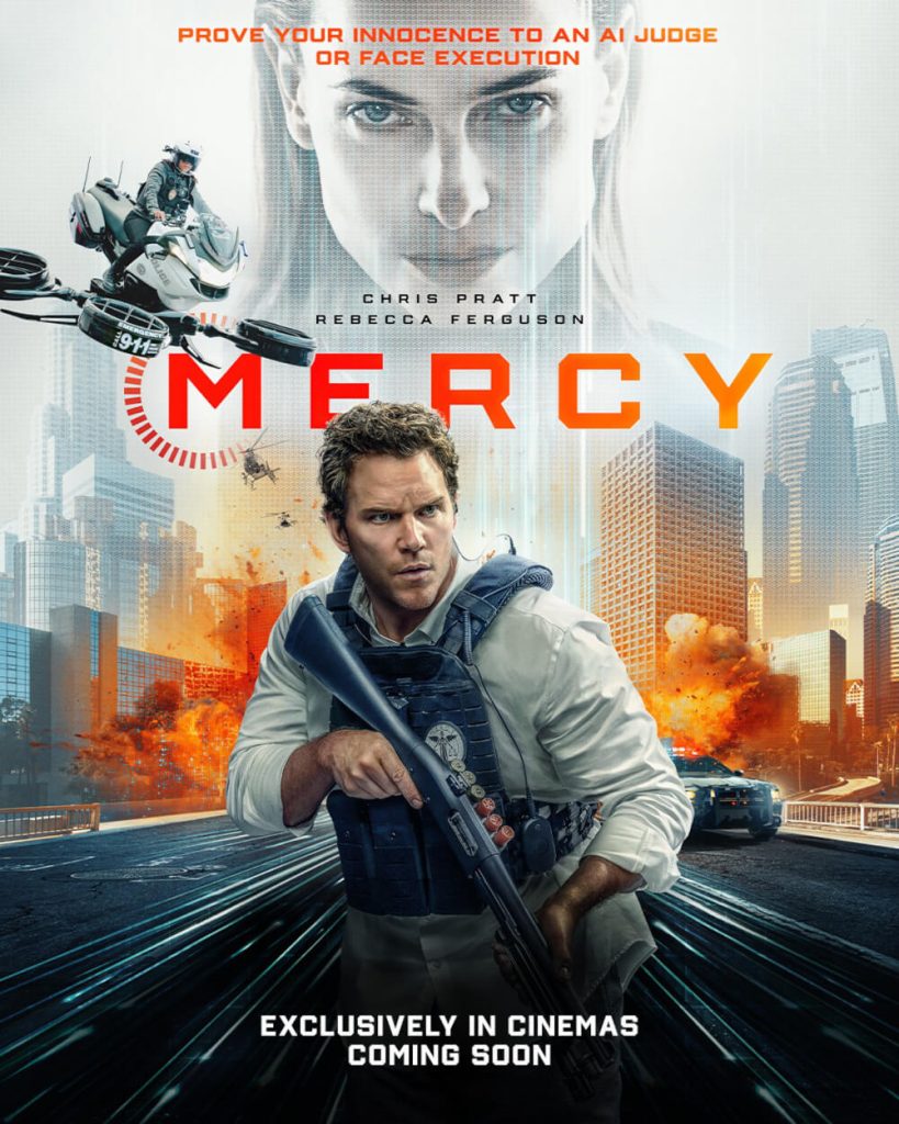 Chris Pratt Takes on an A.I. Judge in Gripping New Thriller "Mercy," Arriving in PH Cinemas January 28 3 Mercy poster2