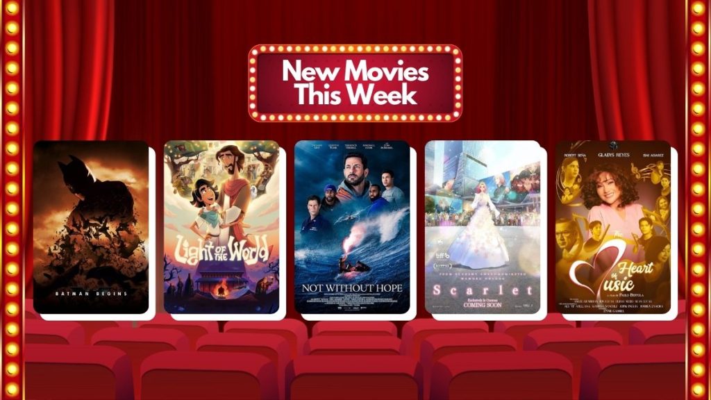 NEW MOVIES THIS WEEK: Scarlet, Not Without Hope, The Heart of Music, Batman Begins 20th Anniversary, and More! 1 New Movies December 10, 2025