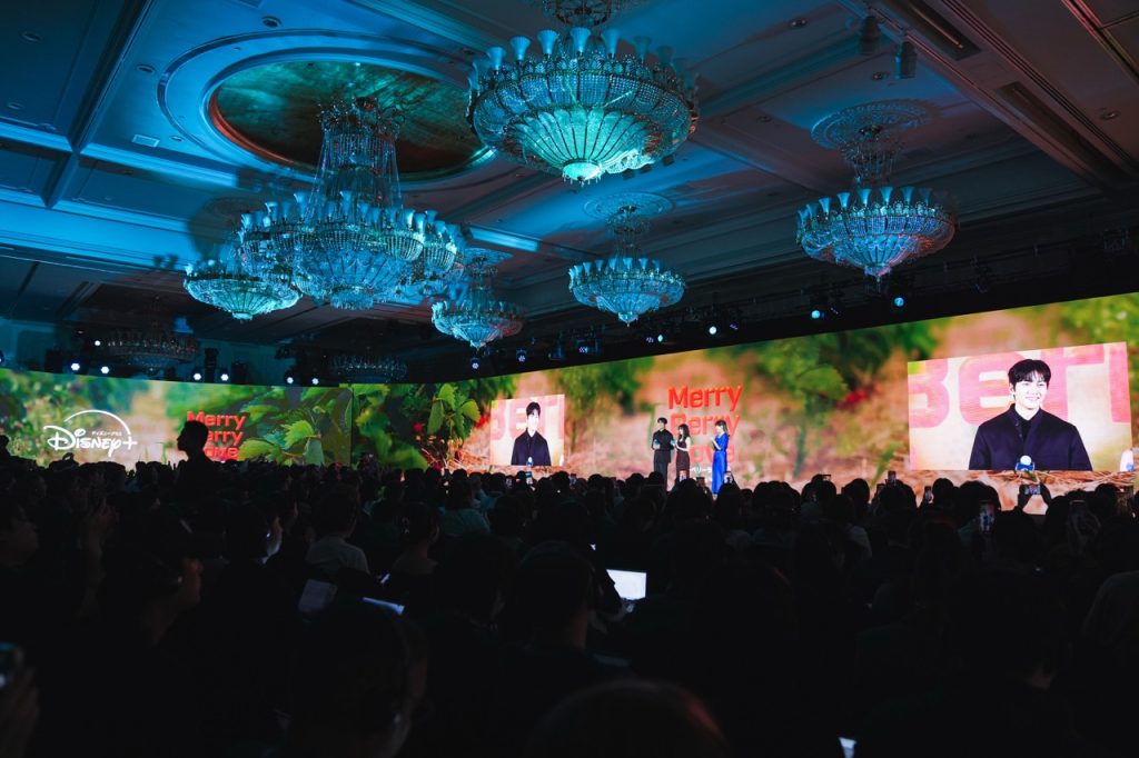 Disney+ Rolls Out Exciting New Japanese Titles for December and 2026 2 Disney 4 Cast of Merry Berry Love Mio Imada and Ji Changwook at the Disney Originals Preview 2025 Courtesy of TWDC