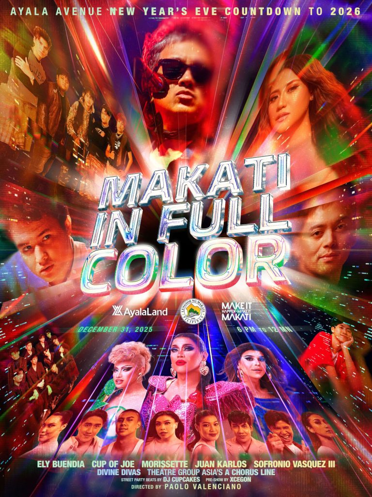 Welcome 2026 at Makati in Full Color Ayala Avenue New Years Eve Countdown to 2026
