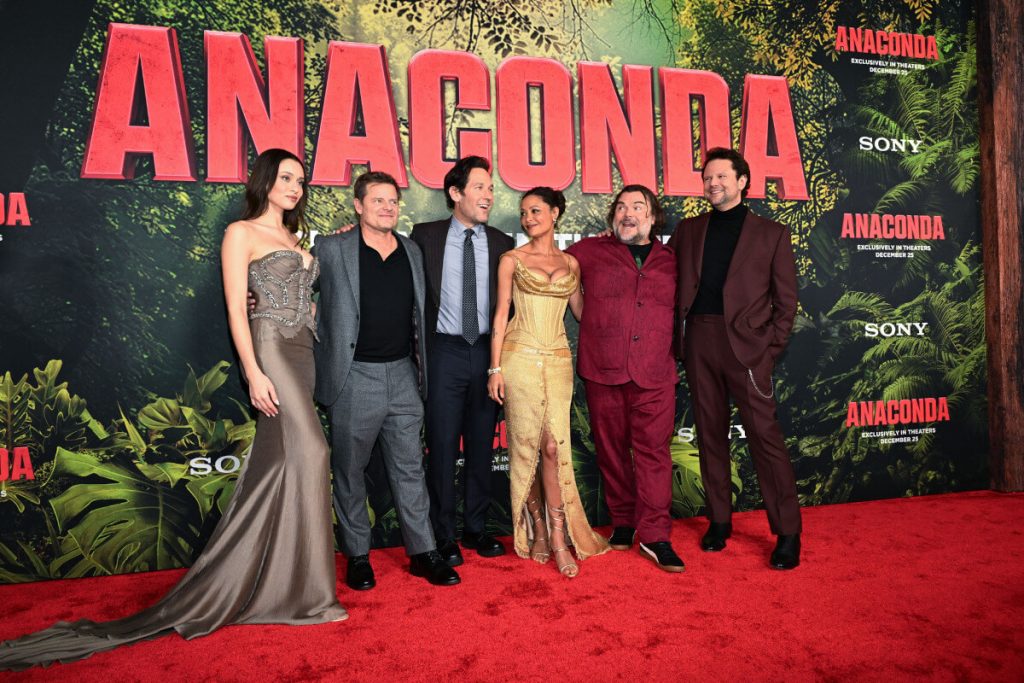 Jack Black and Paul Rudd Turn Up the Laughs at the “Anaconda” World Premiere and London Photocall — In Cinemas January 8 2 Cast Anaconda LA