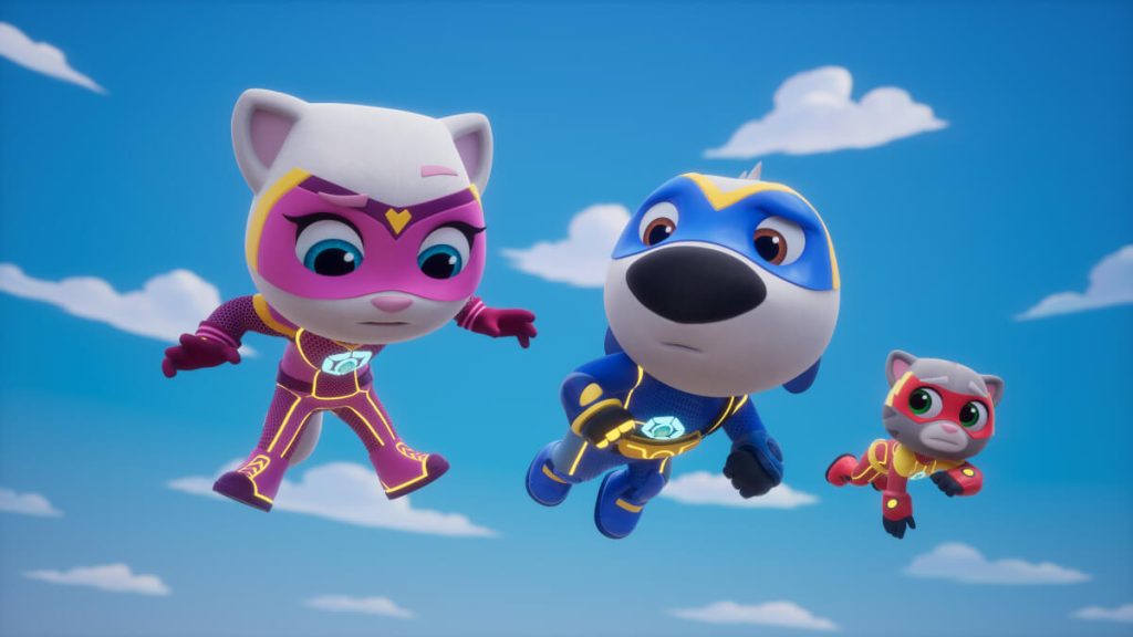 Talking Tom Heroes Suddenly Super