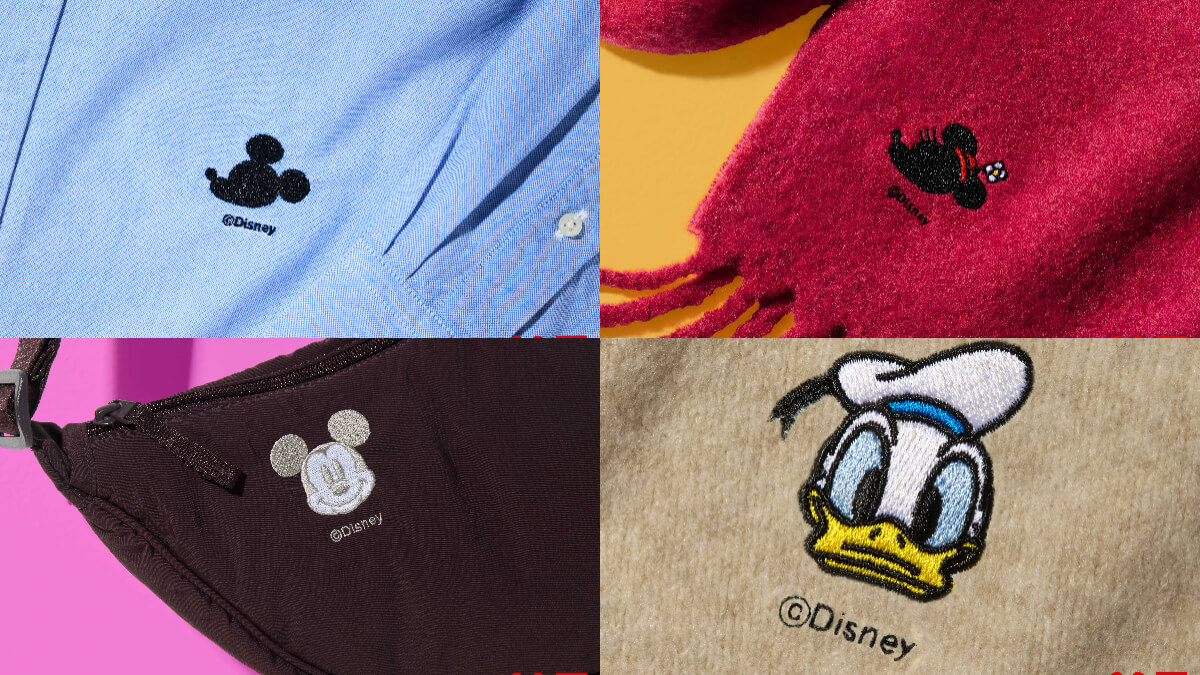 Featured image for UNIQLO Launches Disney Embroidery at RE.UNIQLO STUDIO