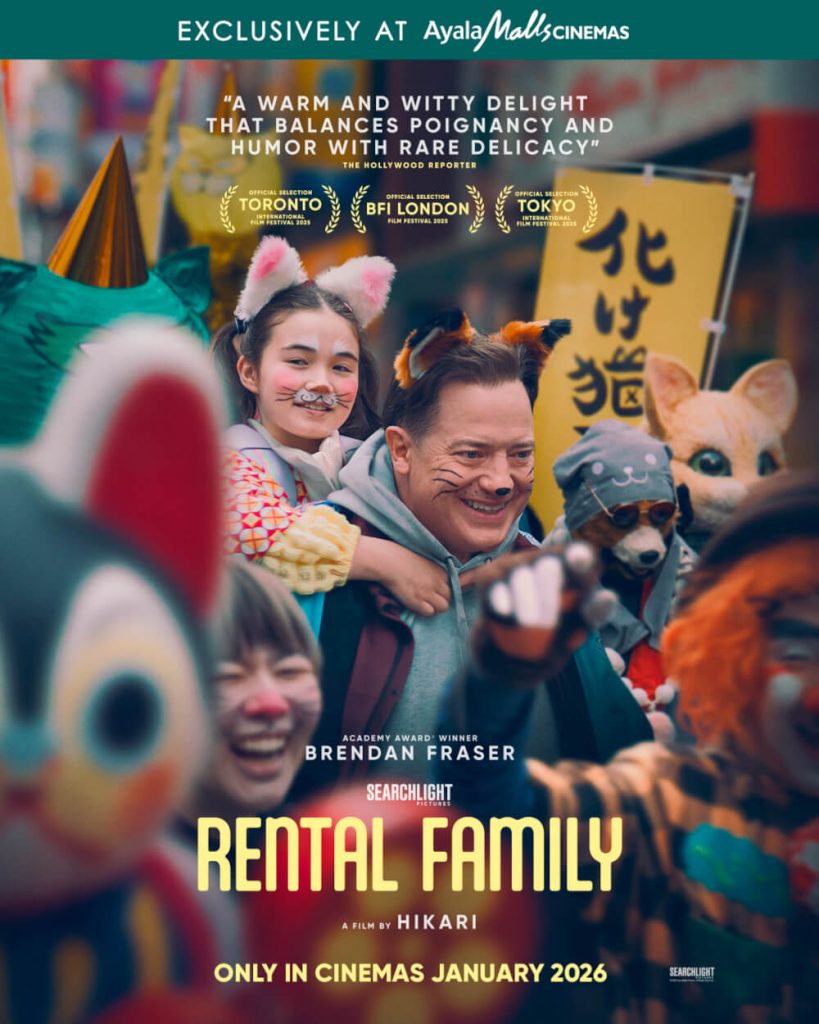 Brendan Fraser Stars in “Rental Family,” Screening Exclusively at Ayala Malls Cinemas This January 21 5 Rental Family Ayala Malls Cinemas