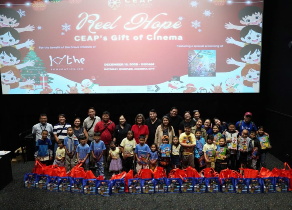 CEAP Brings Joy and Hope to Children Battling Cancer Through “REEL HOPE: CEAP’s Gift of Cinema” 1 1 1
