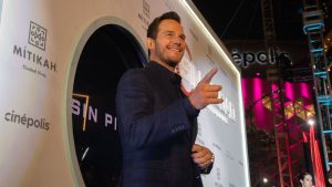 Chris Pratt and Kali Reis Charm Fans at Mexico City Premiere of “Mercy,” in Cinemas January 28