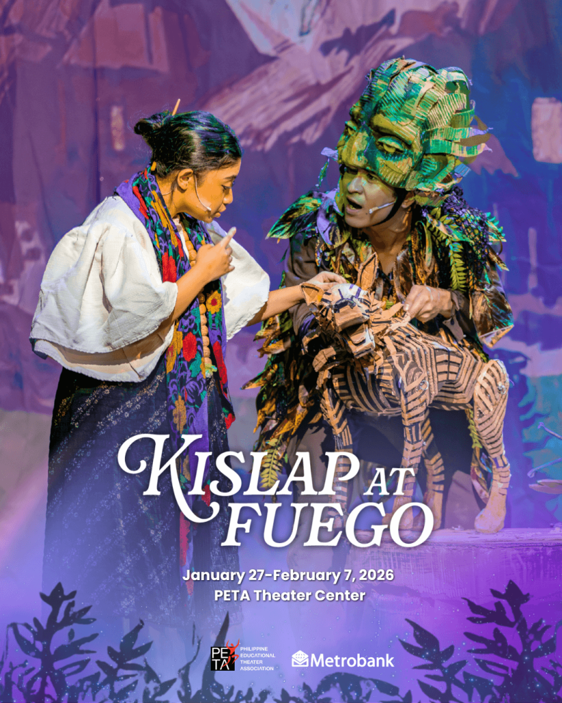 Twinbill Show Kislap at Fuego and Children of The ALGO Returns at The PETA Theater Center 1 Kislap at Fuego Poster