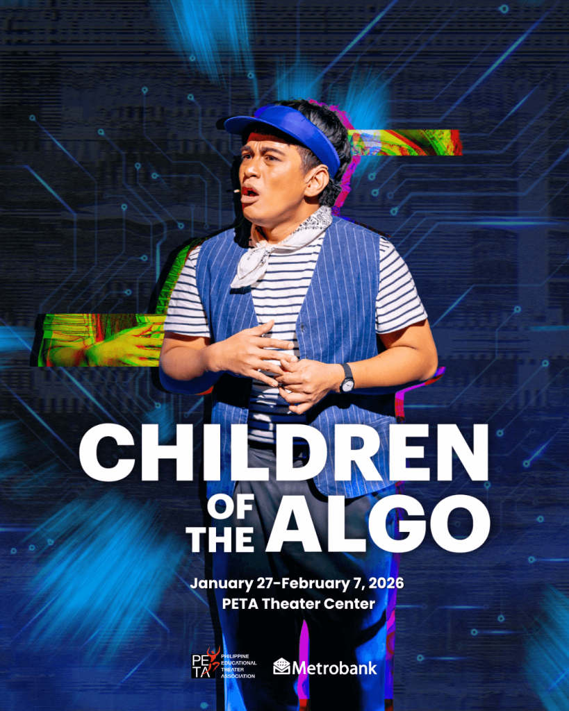Twinbill Show Kislap at Fuego and Children of The ALGO Returns at The PETA Theater Center 2 Children of the Algo Poster