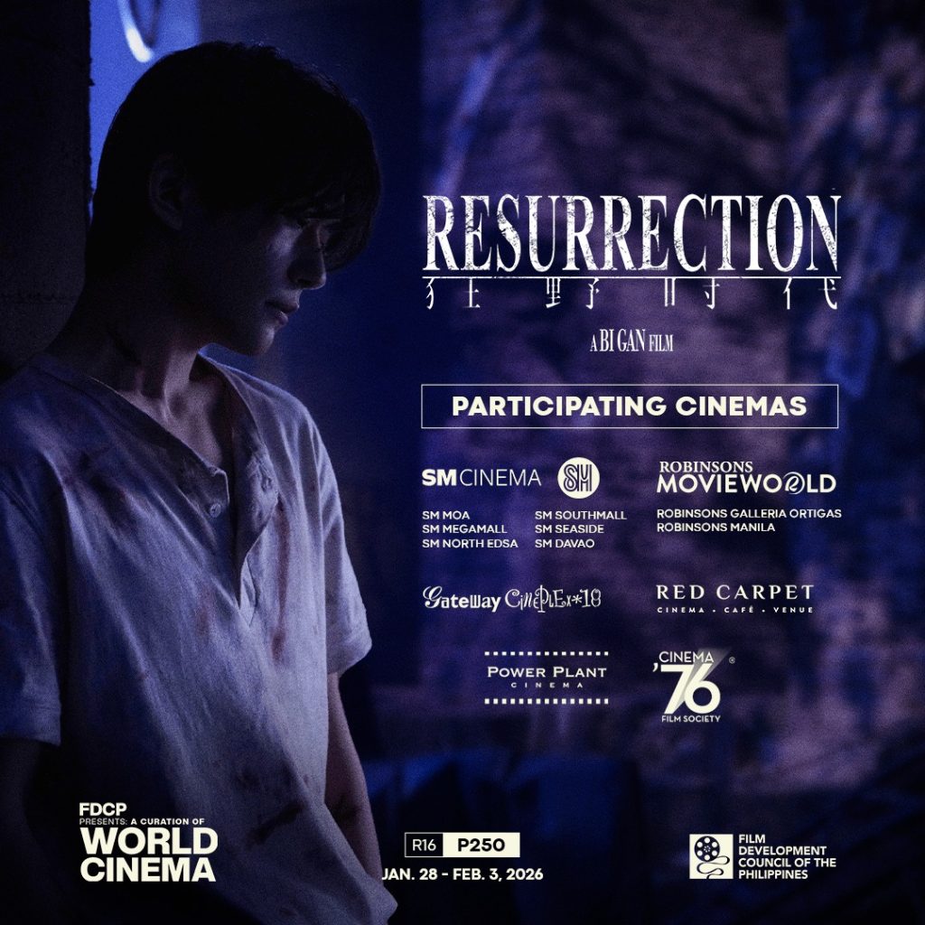 FDCP Presents A Curation of World Cinema RESURRECTION