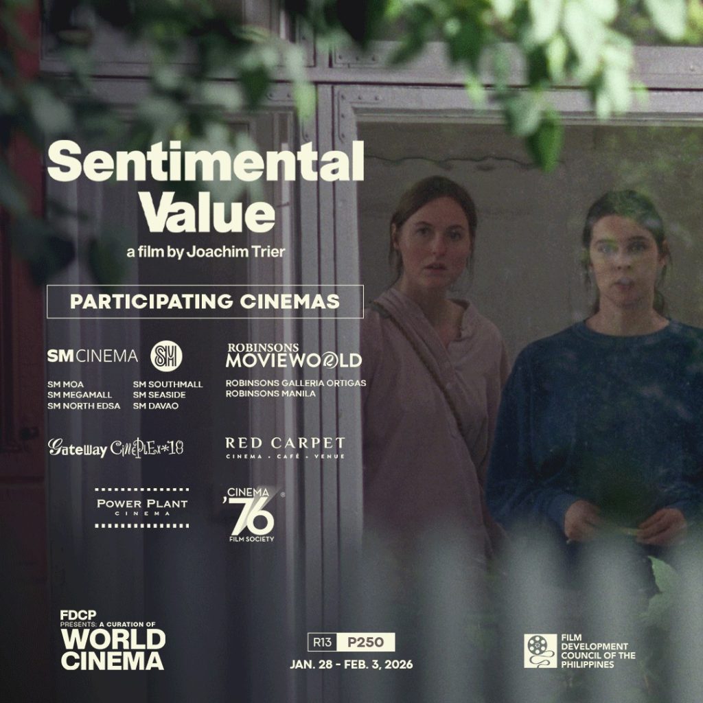 FDCP Presents A Curation of World Cinema SENTIMENTAL VALUE
