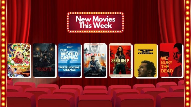 New Movies January 28 2026 Send Help, Mercy, We Bury the Dead and more