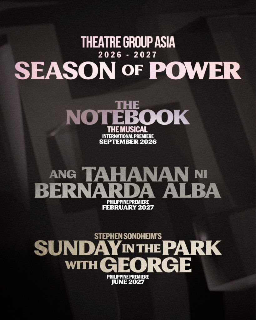 Theatre Group Asia (TGA) Announces Powerful 2026-27 Line-up 25 Theatre Group Asia 2026 2027 Season