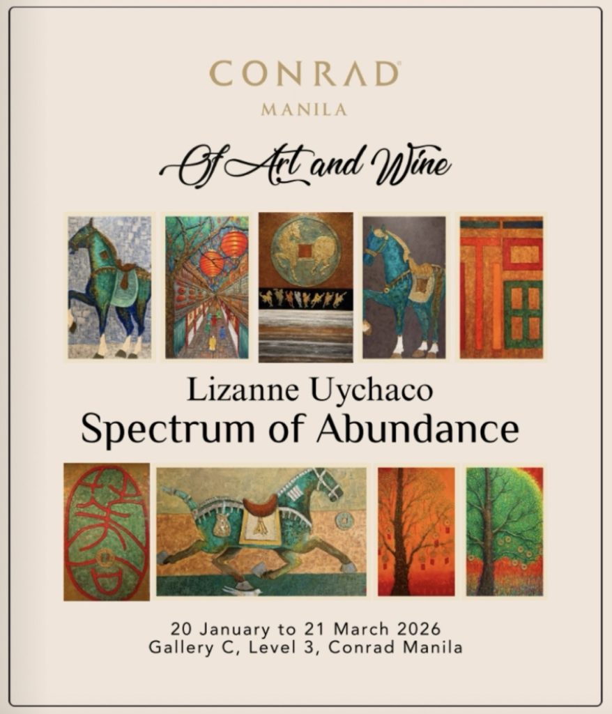 Conrad Manila's Of Art and Wine - Lizanne Uychaco Spectrum of Abundance