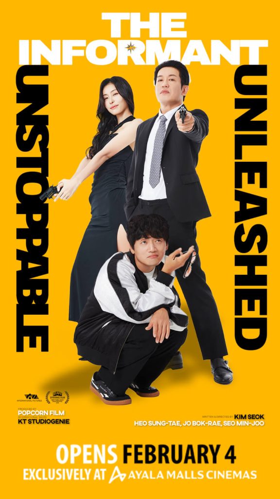 Squid Game Star Heo Sung-tae Leads in Korean Action-Comedy "The Informant," Exclusively at Ayala Malls Cinemas February 4 6 The Informant poster