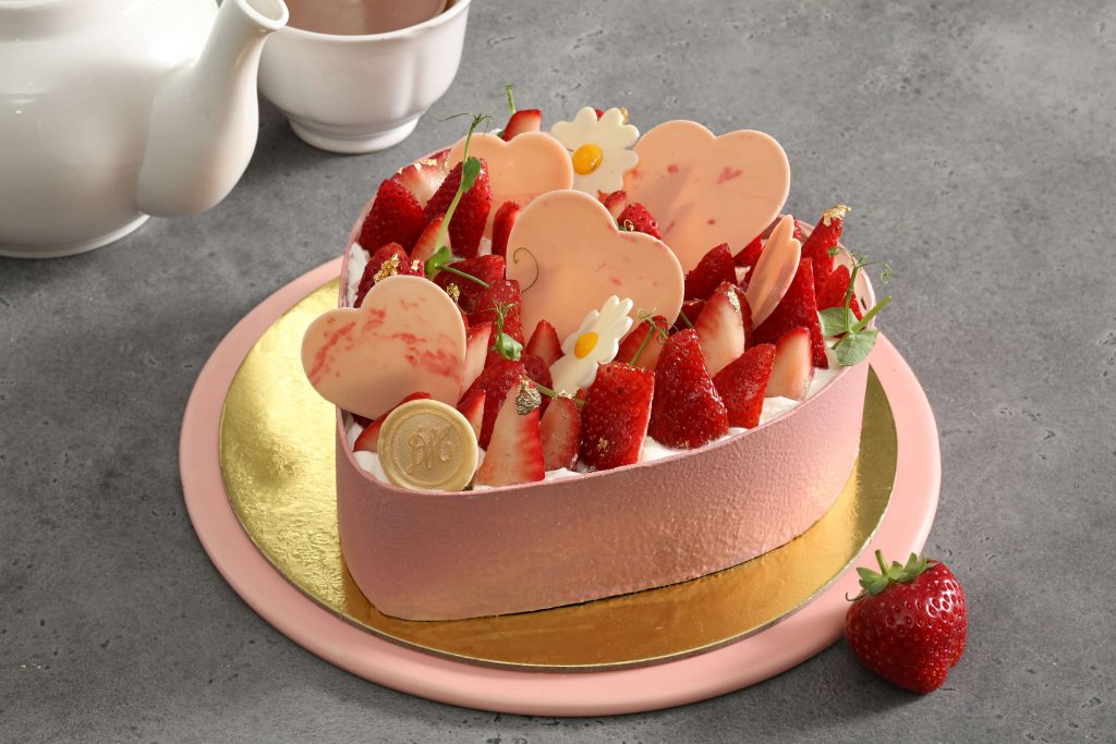 Diamond Hotel Philippines Strawberry Caress Cake