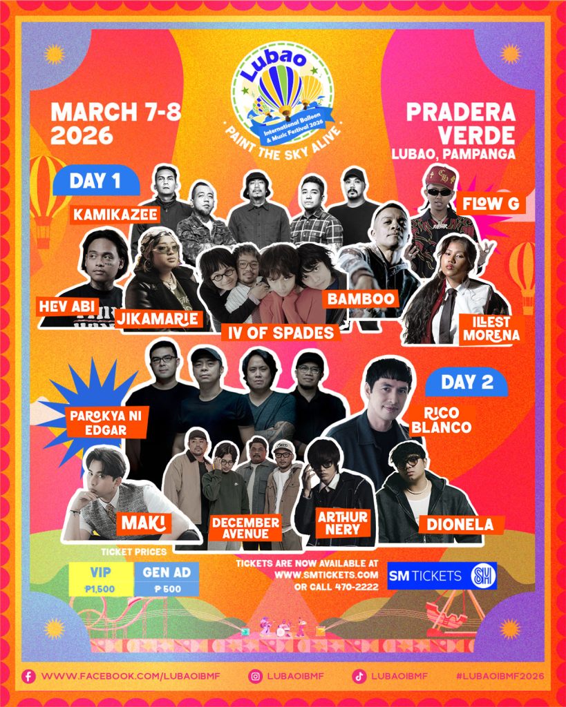 Lubao International Balloon and Music Festival is Painting the Sky Alive this Summer! 1 1. Main Poster