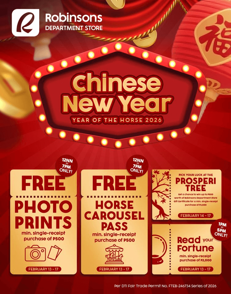 A Weekend Filled with Love and Luck at Robinsons Department Store Galleria 9 KV 1