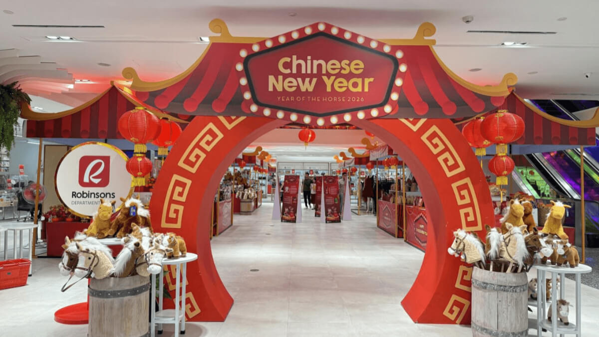 Featured image for A Weekend Filled with Love and Luck at Robinsons Department Store Galleria