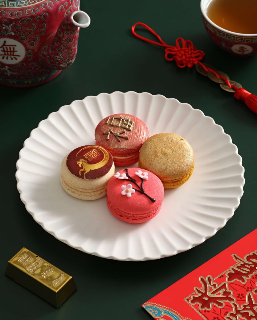 Ride Into the Year of Fortune at Diamond Hotel Philippines 3 Chinese New Year Macarons by Diamond Hotel