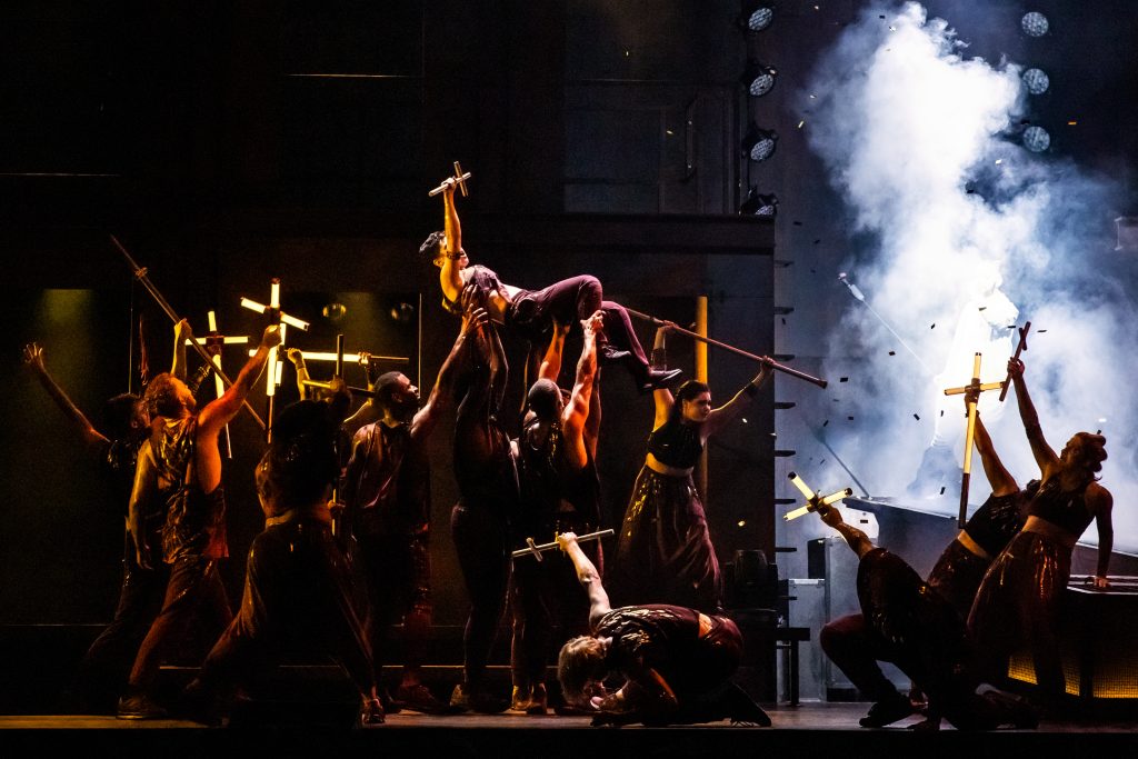 The North American Tour company of Jesus Christ Superstar. Photo by Evan Zimmerman for MurphyMade 1