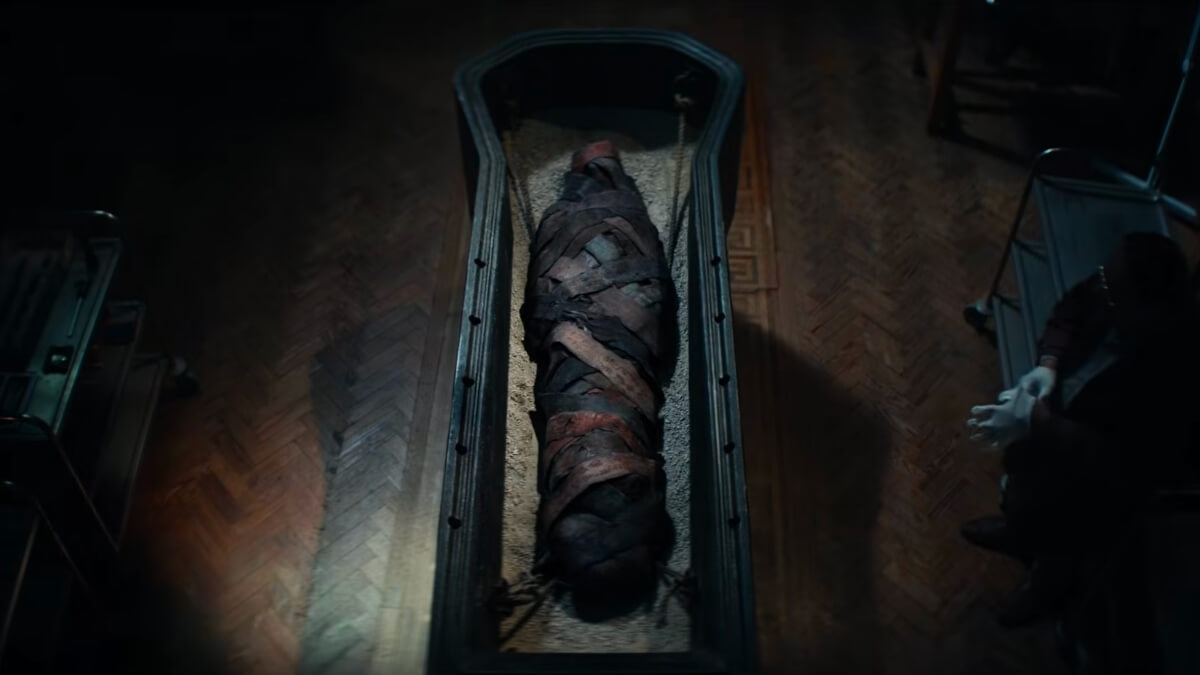 Featured image for Secrets Unearthed: “The Sarcophagus” Clip Teases the Terror of “Lee Cronin’s The Mummy” — In Cinemas April 15
