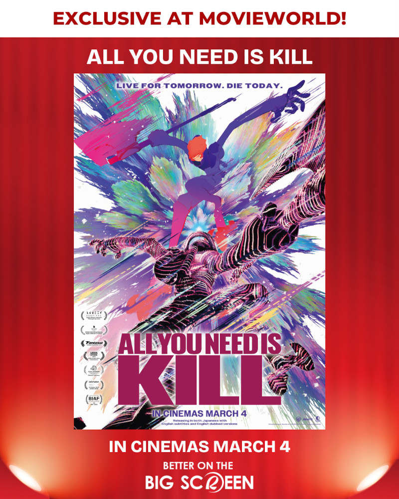 Robinsons Movieworld Presents "All You Need Is Kill" — A Striking Tribute to Female Strength This Women’s Month 5 poster