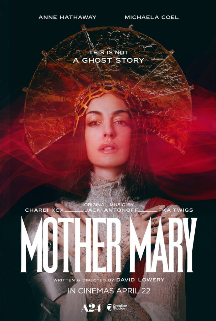 MOTHER MARY character poster Anne Hathaway A24 CreaZion Studios Philippines