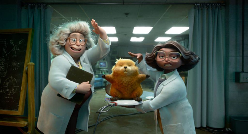 Dr. Sam and Nisha in Pixar s HOPPERS. Photo courtesy of Pixar. © 2025 Disney Pixar