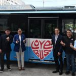 Robinsons Land partners with the MMDA and GET Philippines for the Electric Love Bus program