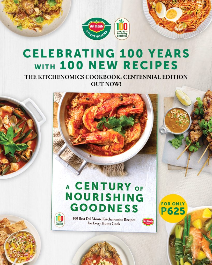 1 . 1. Del Monte Kitchenomics Cook Book Centennial edition