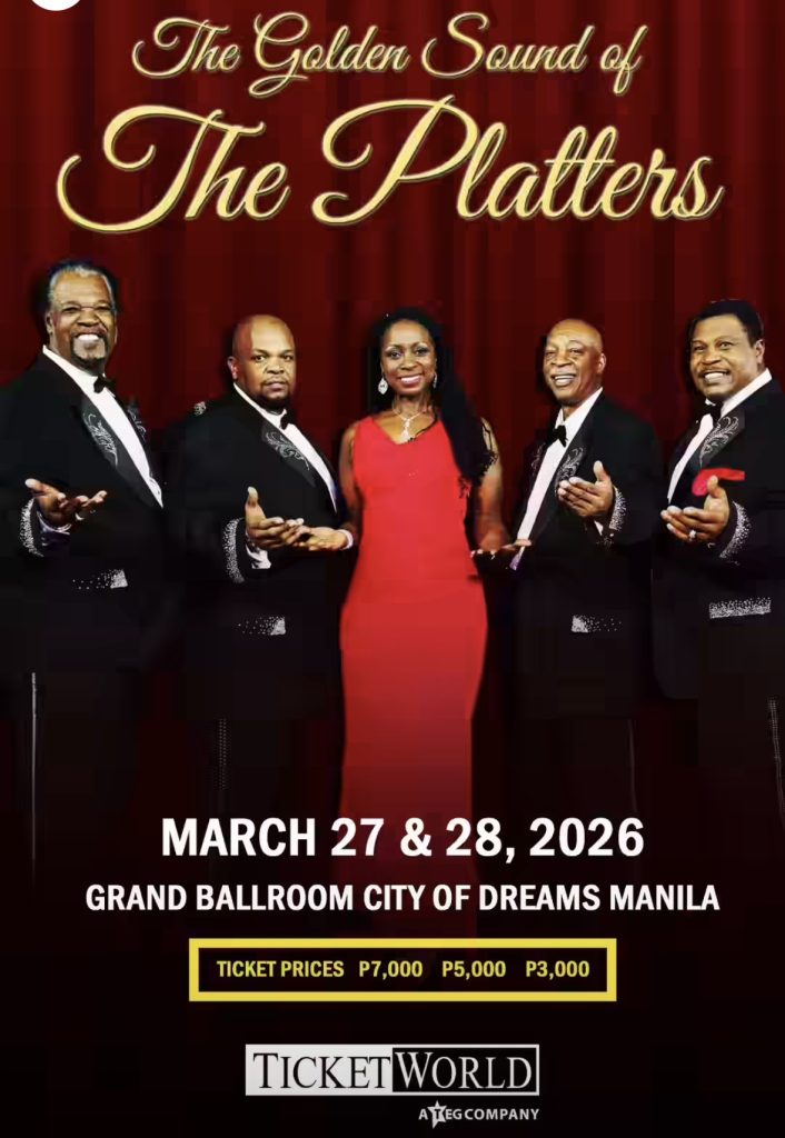 2. Key Visual The Golden Sound of The Platters at the Grand Ballroom City of Dreams Manila