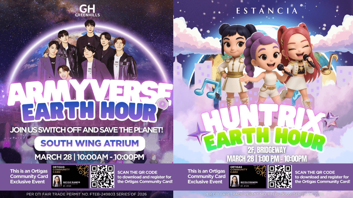 Featured image for GH Mall and Estancia Bring BTS Comeback and Huntrix Energy Together for Earth Hour