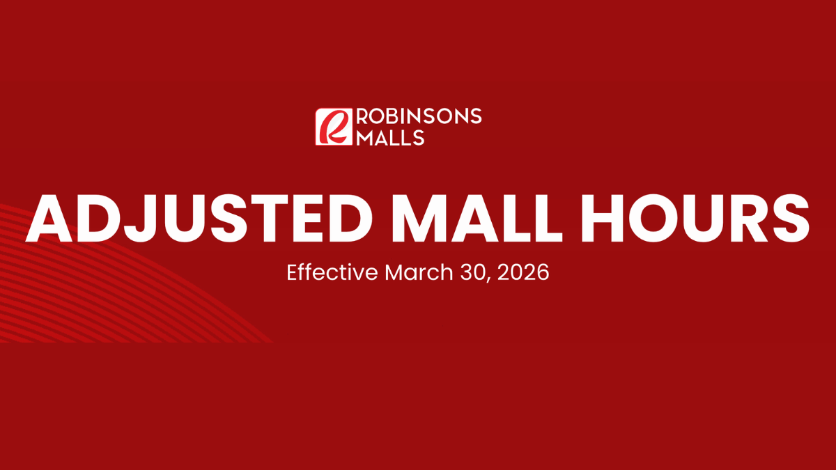 Featured image for Robinsons Malls Adjusts Operating Hours in Support of National Energy Conservation Efforts