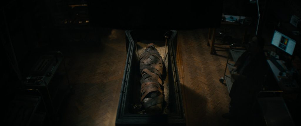 Lee Cronins The Mummy sarcophagus