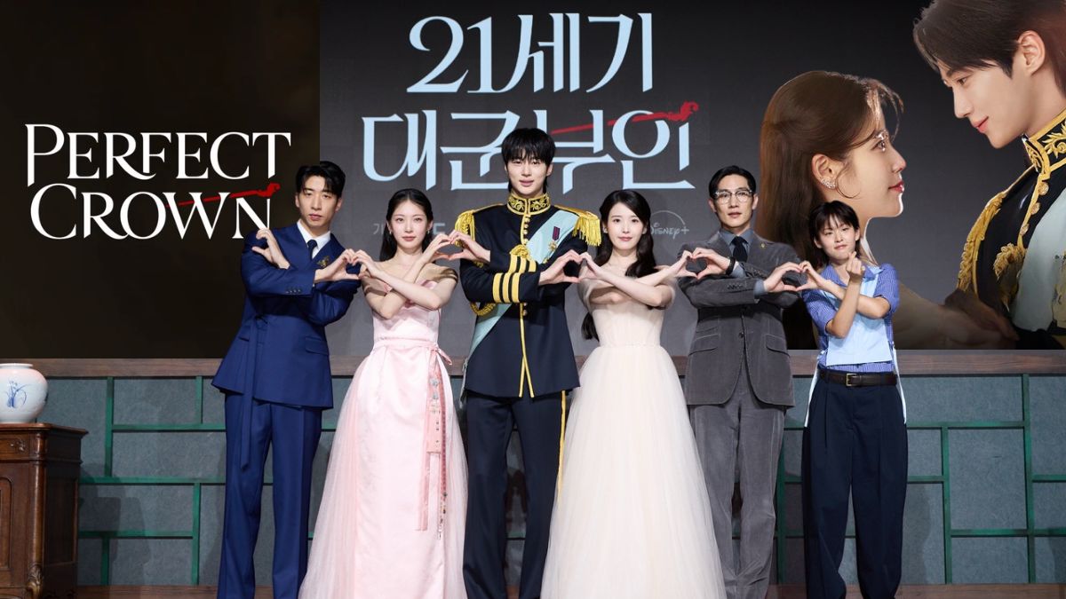 Featured image for Disney+ Exclusive: IU and Byeon Woo Seok Display Impeccable Chemistry at the ‘Perfect Crown’ Press Launch