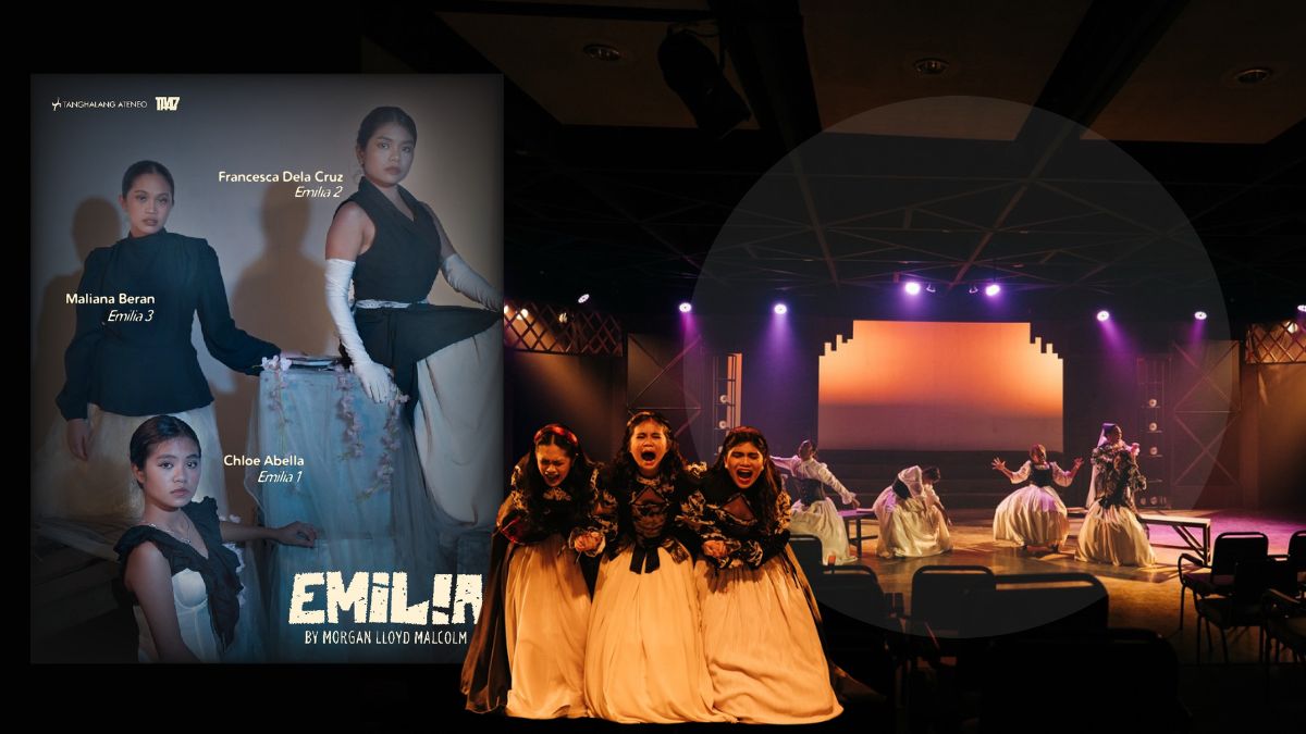 Featured image for THEATER REVIEW: The Urgency of Tanghalang Ateneo’s ‘Emilia’ is Electric; an Incendiary Breakthrough for Director Sarah Facuri