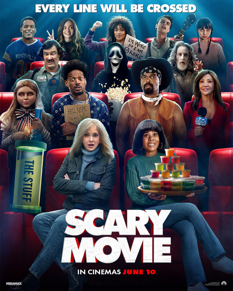 SCARY MOVIE Every line will be crossed 4X5