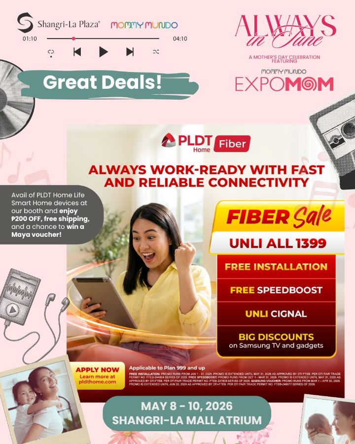 PLDT Home Mommy Mundo Expo Mom 2026