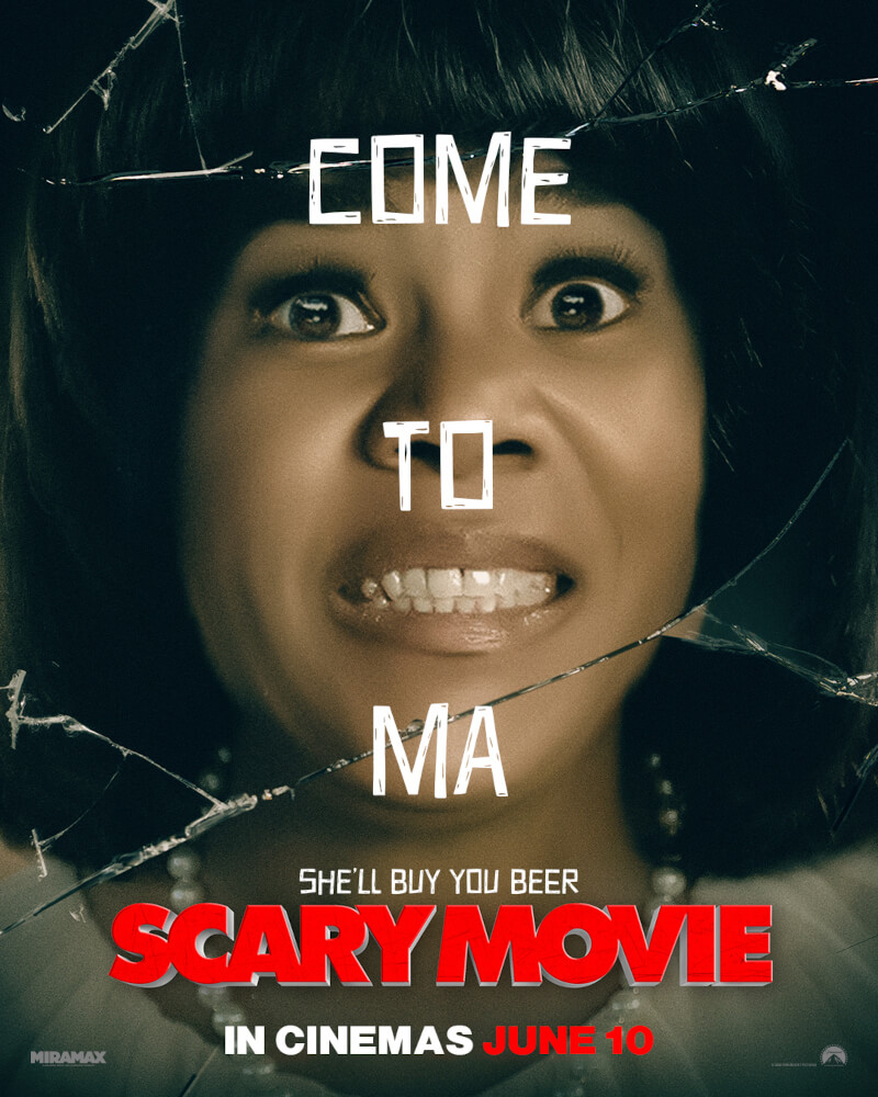 The Core Four Are Back in Action in New 'Scary Movie' Parody Posters 3 SCARY MOVIE SPOOF POSTER MA