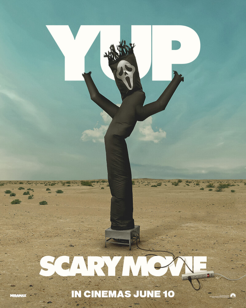 The Core Four Are Back in Action in New 'Scary Movie' Parody Posters 4 SCARY MOVIE SPOOF POSTER NOPE