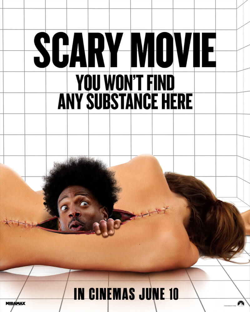 The Core Four Are Back in Action in New 'Scary Movie' Parody Posters 7 SCARY MOVIE SPOOF POSTER SUBSTANCE