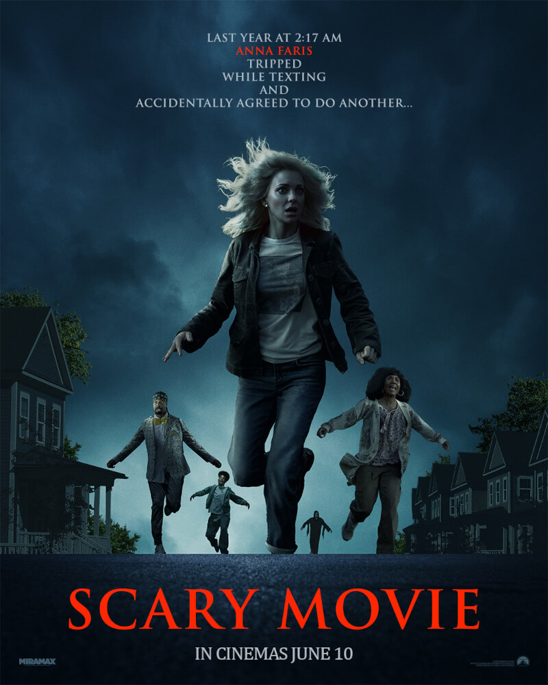 The Core Four Are Back in Action in New 'Scary Movie' Parody Posters 8 SCARY MOVIE SPOOF POSTER WEAPONS