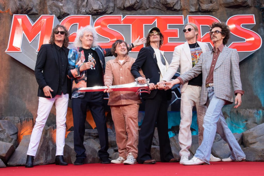 Nicholas Galitzine and Camila Mendes Lead Star-Studded London Premiere of 'Masters of the Universe' 3 MOTU DanHawkins BrianMay DanielPemberton JustinHawkins RufusTaylor FrankiePoullain