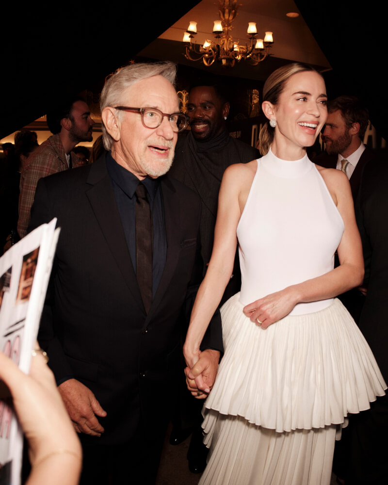 Steven Spielberg with Star-Studded Cast at Paris Premiere of 'Disclosure Day,' Arrives in PH Cinemas June 10 2 DD Spielberg Blunt